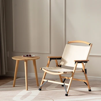 עץ מלא כיסא מתקפל קרמיט כיסא יפני מרפסת פנאי כיסא יחיד בחזרה קטנים כיסא קמפינג נייד חיצוני הכיסא