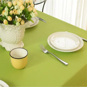 טהור ורענן ירוק שולחן מרובע שולחן בד מכווץ ועכשווי תה לשולחן משטח השולחן העגול cloth_AN1012