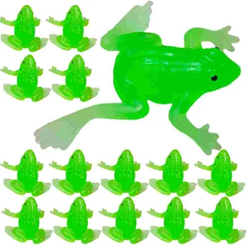 20 יח ' מיני צפרדע מיקרו צעצועים צפרדעים עוגה פסלונים דקורטיביים דוגמנית דוגמנות פסלים Tpr הילד קישוט