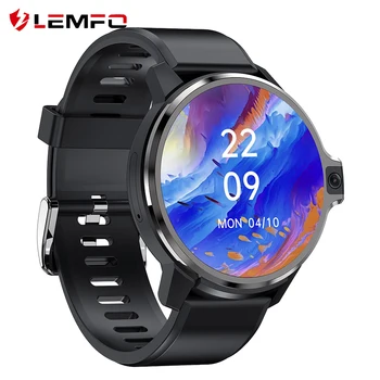 LEMFO LEMP שעון חכם גברים 4G-LTE, GPS Wifi אנדרואיד מערכת 1050Mah סוללה גדולה Media Player לפקח על קצב לב Smartwatch