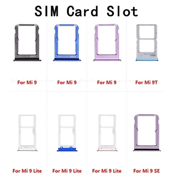Xiaomi Mi 9 / 9T / 9T Pro / 9 SE / Mi 9 לייט ננו מחזיק כרטיס ה Sim-מגש כפול TF SD חלקי חילוף
