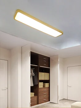 אולטרה דק רצועת מנורת תקרה מודרנית פשוט מסדרון המרפסת במלתחה, מרפסת מנורת Led מנורה מלבנית
