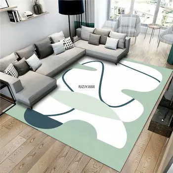 מודרני מינימליסטי הטקסטיל לבית שטיח שטיח הרצפה מטבח, סלון, חדר השינה מחקר קישוט הבית שטיחים שטח גדול השטיח