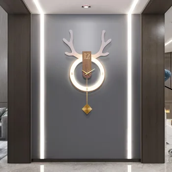מודרני מינימליסטי שעון קיר סוללה המופעלות אקריליק שעונים גדולים שקטה סלון אופנה רלו ונקייה עיצוב הבית