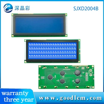 LCD 2004B להציג מודול 20x4 גדול הדמות תצוגת מסך LCD 20X04 5/3V אספקת STN שלילי ST7066 לנהוג מרובות תצוגה