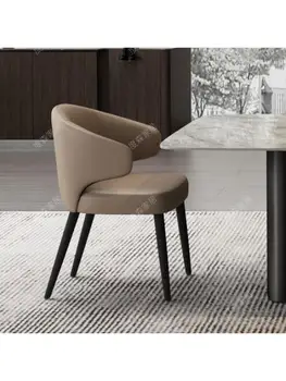 נורדי האוכל הכיסא ביתיים פשוטים תאורה מודרניים יוקרה מעץ מלא כיסא בחדר האוכל שולחן כיסא מעצב הספר השולחן