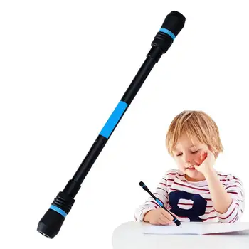ספינינג עט 12PCS ניתן למחיקה ספין מקל מתגלגל האצבע, העט טריק עט Mod מתח שחרור אימון המוח צעצועים לילדים מבוגרים