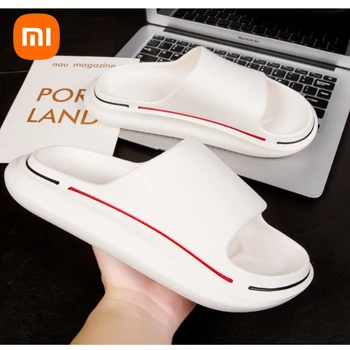 Xiaomi סאמרס נעלי בית לגברים פלטפורמה אווה סנדלים חיצוני מקורה אנטי להחליק ענן כרית שקופיות זכר נקבה נעלי כפכפים